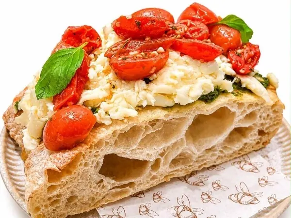 Focaccia Caprese